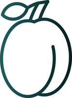 Plum Vector Icon Design