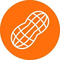 Peanut Vector Icon Design