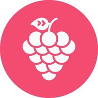 Grapes Vector Icon Design