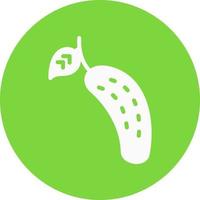 diseño de icono de vector de pepino