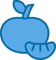 Tangerine Vector Icon Design