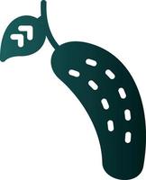 Cucumber Vector Icon Design