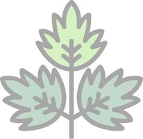 Parsley Vector Icon Design