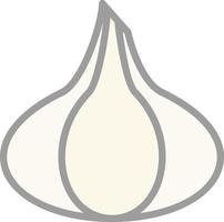 Garlic Vector Icon Design