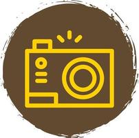 Compact Camera Flat Icon vector