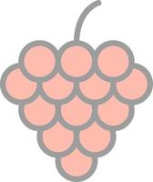 Raspberry Vector Icon Design