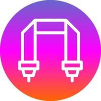 Camera Strap Flat Icon vector