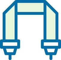 Camera Strap Flat Icon vector