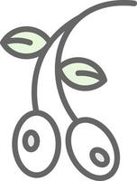 diseño de icono de vector de oliva