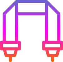 Camera Strap Flat Icon vector