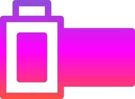 Camera Roll Flat Icon vector