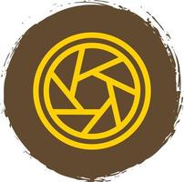 Camera Exposure Flat Icon vector