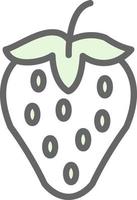 Strawberry Vector Icon Design