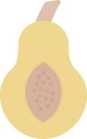 Papaya Vector Icon Design