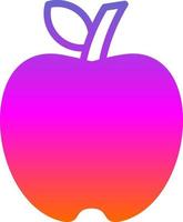 diseño de icono de vector de manzana