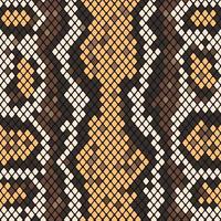 Seamless Snake Skin Pattern vector