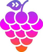 Grapes Vector Icon Design