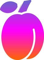 Plum Vector Icon Design