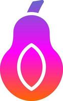 Papaya Vector Icon Design