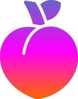 Peach Vector Icon Design