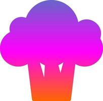 Broccoli Vector Icon Design