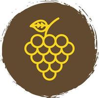 diseño de icono de vector de uvas