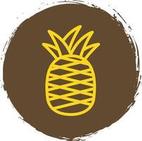 Pineapple Vector Icon Design