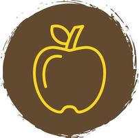 diseño de icono de vector de manzana