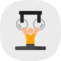 Gymnastics Vector Icon Design