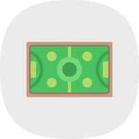 Hockey Field Vector Icon Design