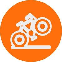 Stunt Vector Icon Design