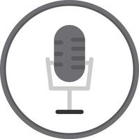 Microphone Vector Icon Design