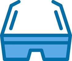 3d Glasses Vector Icon Design