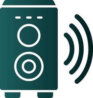 Speaker Vector Icon Design