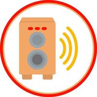 Speaker Vector Icon Design
