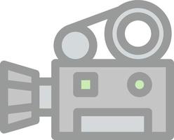 Video Camera Vector Icon Design