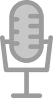 Microphone Vector Icon Design