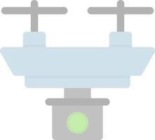 Camera Drone Vector Icon Design