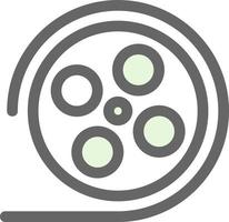 Film Reel Vector Icon Design