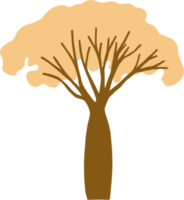 arbre de simplicité dessin à main levée png