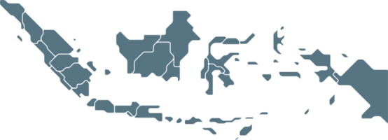 outline drawing of indonesia map. png