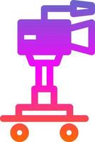 Camera Dolly Vector Icon Design