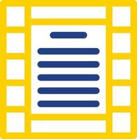 Screenwriting Vector Icon Design