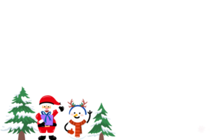 Kerstmis de kerstman claus achtergrond png