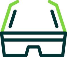 3d Glasses Vector Icon Design
