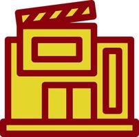 Film Studio Vector Icon Design