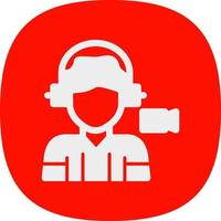 Producer Vector Icon Design