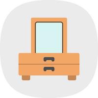 Dresser Vector Icon Design