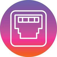 Ethernet Vector Icon Design