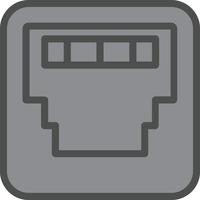 Ethernet Vector Icon Design